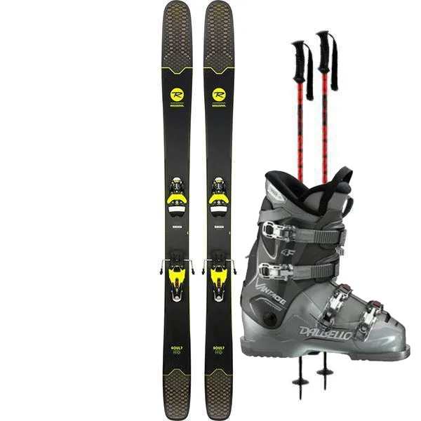 Rossignol Men's Soul 7 Sport Ski Package